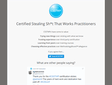 Tablet Screenshot of csstwp.com
